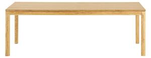 Masa dining Bowen, Natural, 320x100x75 cm, Stejar