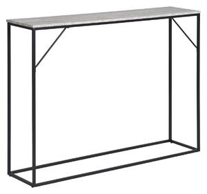 Masa consola Vita, Negru, 110x26x80 cm