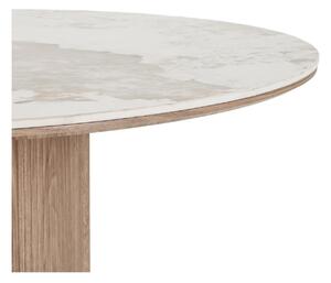 Masa dining Athens, Alb, 210x100x76 cm
