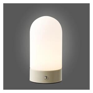 Lampa de masa reincarcabila Ashford, Bej, 9x9x18 cm
