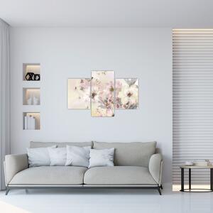 Tablou - Flori,pictură (90x60 cm)