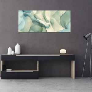 Tablou - Abstract cerneală 3 (120x50 cm)