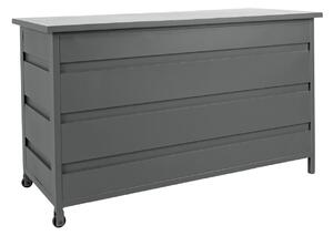 Lada depozitare pentru perne Cassis, Gri, 60x130x75 cm