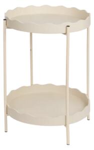 Masuta de cafea RAVELO Ø 40,5 cm, bej