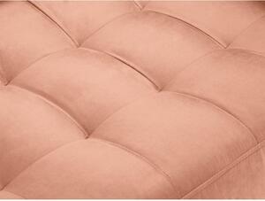 Canapea din catifea Milo Casa Santo, 174 cm, roz