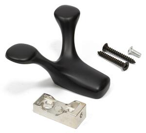 Cuier model LUGO V1, 2 carlige, finisaj Aluminiu | Crom lucios | Negru mat | Auriu mat