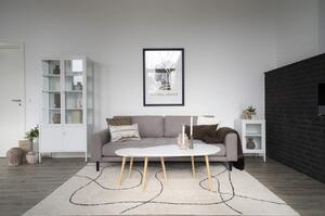 Canapea Lido, Gri, 93x210x76 cm