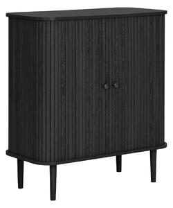 Comoda Nikko, Negru , 80x40x87 cm
