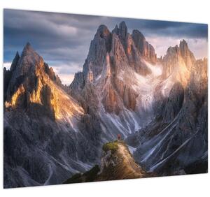 Tablou - Panoramă de munte (70x50 cm)