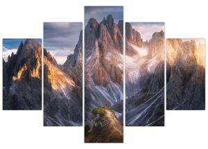 Tablou - Panoramă de munte (150x105 cm)