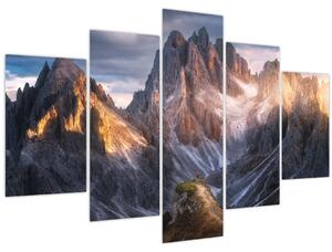Tablou - Panoramă de munte (150x105 cm)