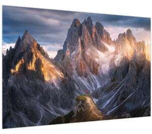 Tablou - Panoramă de munte (90x60 cm)