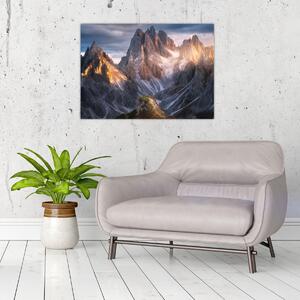 Tablou - Panoramă de munte (70x50 cm)