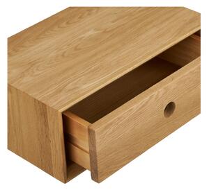 Comoda de perete Luzern, Nuc, 25x40x15 cm