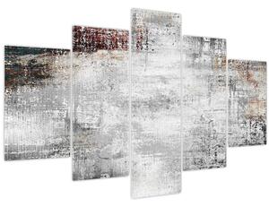 Tablou - Abstract pânză texturată (150x105 cm)