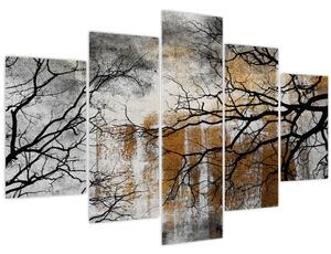 Tablou - Siluetă copac (150x105 cm)