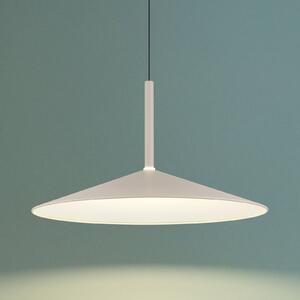 Globo Lampă suspendată LED Lampone, culoare nisip, Ø 47 cm, metal, Soft-Lift, Bej, Camera de zi / sufragerie, Metal, Modern