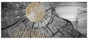 Tablou - Trunchiul copacului colaj (120x50 cm)