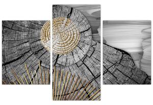 Tablou - Trunchiul copacului colaj (90x60 cm)
