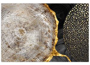 Tablou - Trunchiul copacului colaj 2 (90x60 cm)
