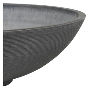 Bol decorativ Fleuriste, Gri, 60x60x16.5 cm