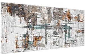 Tablou - Mișcări abstracte (120x50 cm)