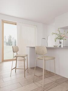 Scaun inalt Alison, Bej, 98x40x48 cm