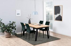 Scaun dining Demina, Verde, 92x43.5x53 cm