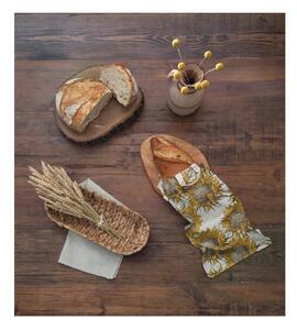 Săculeț textil pentru pâine Really Nice Things Bag Sunflower, înălțime 42 cm