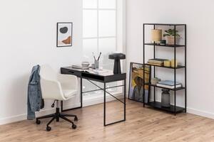 Birou Seaford, Negru, 75x110x45 cm