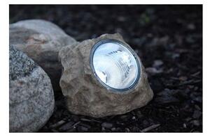 Decorațiune solară LED pentru exterior Star Trading Stone, înălțime 11 cm