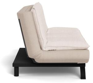 Canapea extensibila Faith V2, Bej, 91x194x98 cm