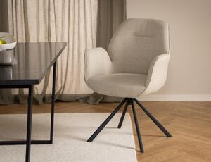 Scaun dining Aura V2, Bej, 90x62x61 cm