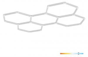Plafonieră LED HEXLINE LED/216W/230V 6500K 208x300 cm albă