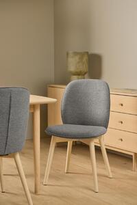 Scaun dining Cindy, Gri, 89x49x56 cm