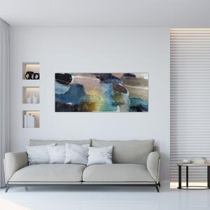 Tablou - Abstract acuarelă (120x50 cm)