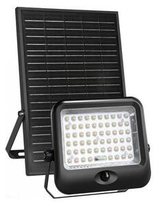 Proiector solar LED cu senzor MHCS, 35W, 3,2V, IP65, 15000 mAh + telecomandă