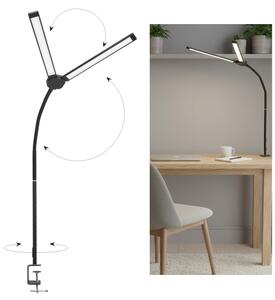 Brilagi - Lampă de birou LED reglabilă USB VARIO LED/14W/5V 3000-6000K neagră