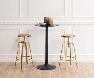 Scaun de bar Goose, Auriu, 87x41x41 cm