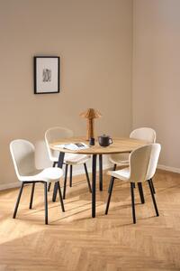 Scaun dining Esra, Bej, 86x50x58 cm