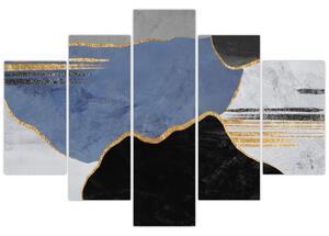 Tablou - Forme texturate (150x105 cm)