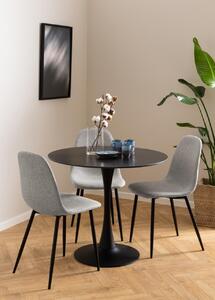 Scaun dining Celia V2, Gri, 86x44x54 cm