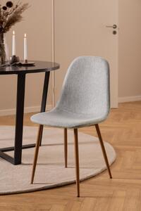 Scaun dining Celia, Gri, 86x44x54 cm