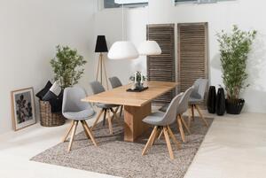 Scaun dining Dima V1, Gri, 85x48.5x55 cm