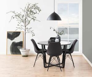 Scaun dining Eris V1, Gri, 85.5x48.5x54 cm