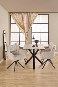Scaun dining Alonso, Bej, 85.5x64x60.5 cm