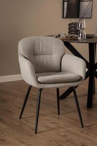 Scaun dining Dora, Bej, 84x58x59 cm