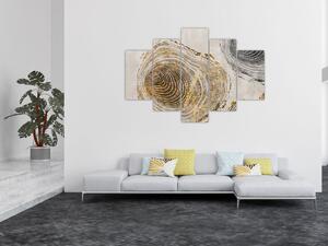 Tablou - Abstract triburi (150x105 cm)