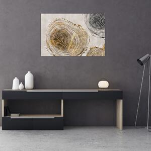 Tablou - Abstract triburi (90x60 cm)