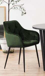 Scaun dining Brooke, Verde, 83x58x55 cm